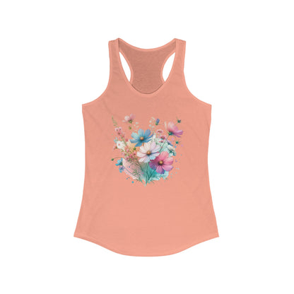 Floral Racerback Tank Top