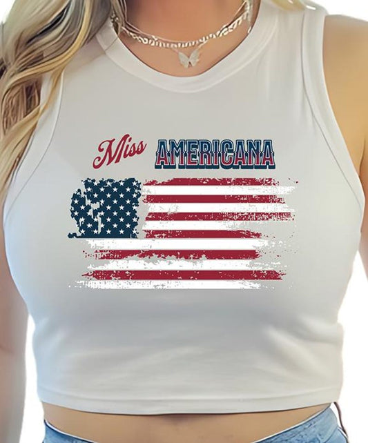 Miss Americana Crop Tank Top