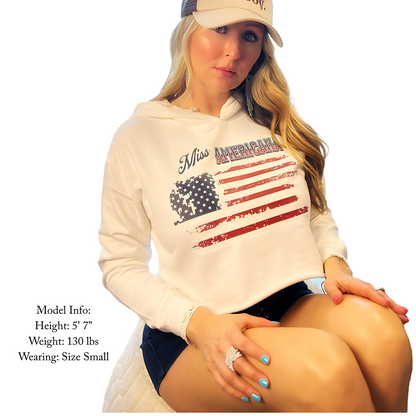 Miss Americana Crop Hoodie