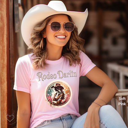 Rodeo Darlin T-Shirt - Cowgirl Core Vibes